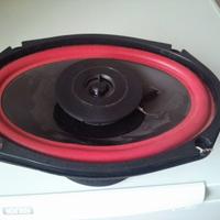 Casse stereo auto 2 tweeter e 2 ovali