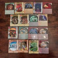 lotto 17 carte bakugan 