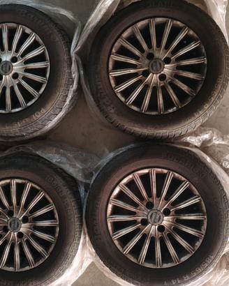 4 Cerchi 14" 4x98 + Gomme + Bulloni [Lancia/fiat]