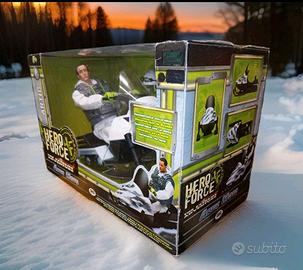 HERO FORCE ARTIC MOTOSLITTA CON MILITARE
