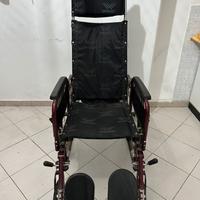 Carrozzina Schienale Reclinabile