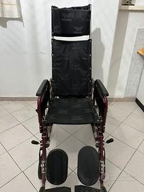 Carrozzina Schienale Reclinabile