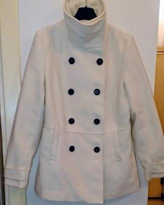 Cappotto doppiopetto stile peacoat