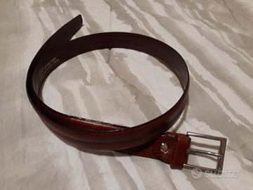 Cintura marrone Conte Massimo in vera pelle