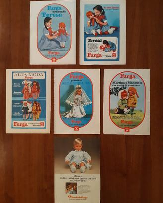 Bambole FURGA pubblicità Topolino anni '60