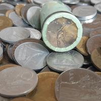 enorme lotto di monete della repubblica italiana 