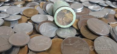 enorme lotto di monete della repubblica italiana 