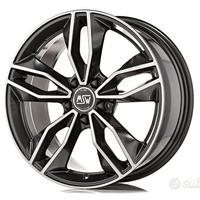 Set 4 cerchi 17" MSW71 Audi A3 , A4 , Q2 , Q3