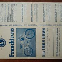 FRANCHI SACHS ciclomotori – volantino