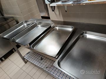 Teglie Acciaio gn 1/1 Ristorante 