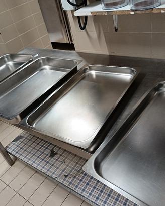 Teglie Acciaio gn 1/1 Ristorante 