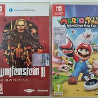 Mario kingdom battle - Wolfeinstein 2  per switch 