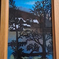 quadro Naif, pittore slavo 