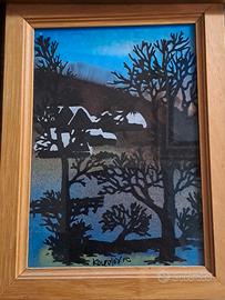 quadro Naif, pittore slavo 