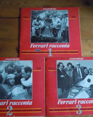 FERRARI Racconta (da collezione) + 3 posters
