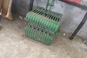 Zavorra in ghisa per trattore