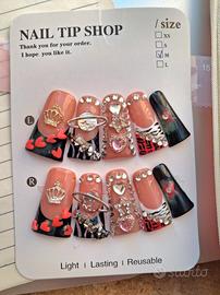 Unghie finte stile Y2K anni 2000' NAIL TIP SHOP