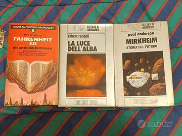 Lotto 3 Libri Fantascienza