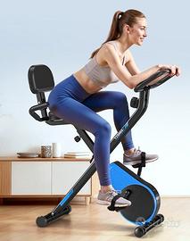 cyclette nuova pieghevole scatolo sigillata