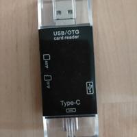 Lettore di schede OTG/adattatore multifunz 6 in 1