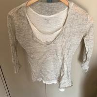 Maglia con canottiera incorporata