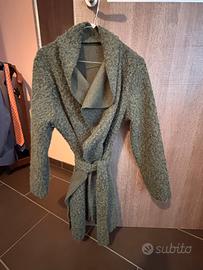 Giacca lana lunga