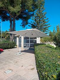 Ombrellone da Giardino 3x4m a Braccio