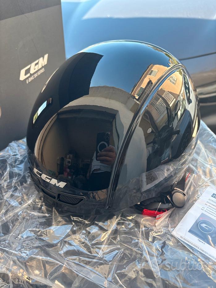 Casco Scodella Per Scooter E Moto - Mezza Calotta Con Calotta In ABS - Leggero, Traspirante E Sicuro Per Uso Urbano E Sportivo - Foto 6