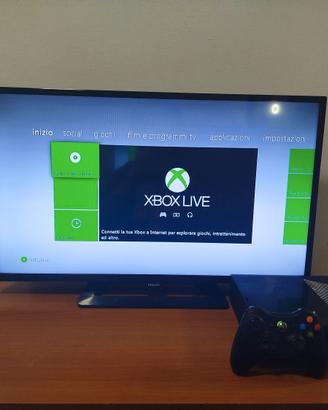 xbox 360 + 3 controller/giochi