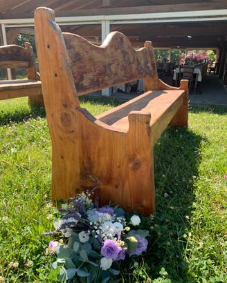 Panche legno artigianali