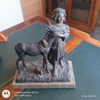 scultura in bronzo 