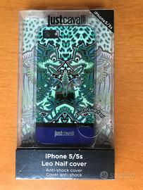 Just cavalli - custodia cover leo naif - nuova