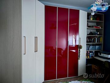 Cameretta da letto per ragazzi completa