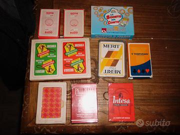 Carte da gioco pubblicitarie