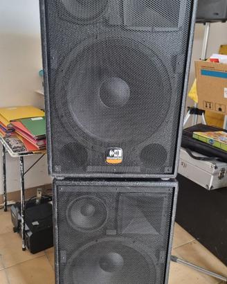 Casse Montarbo T15 A attive, 500W