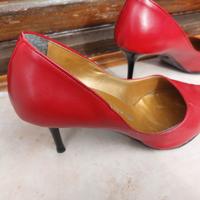 Scarpe rosse con tacco