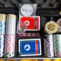 Dal Negro Valigetta Poker 200 chips professionale 