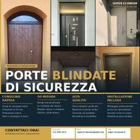 Porte blindate di sicurezza e produzione