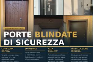 Porte blindate di sicurezza e produzione