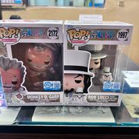 Funko pop one piece Garp e Lucci