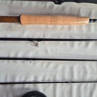 canna da pesca a mosca Vision nite 8" #5 