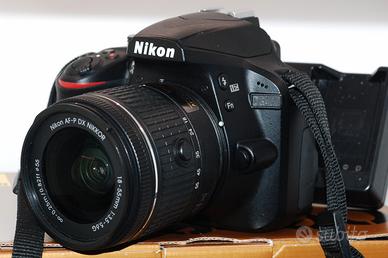 fotocamera Nikon d3400 kit 18-55 VR 5565 scatti 