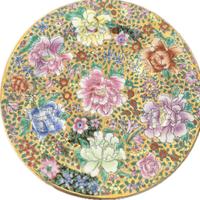 Set Di 13 Piatti Cina  "Mille-Fleur"