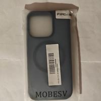 Cover magnetica iPhone 16 Pro - Blu
