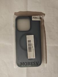 Cover magnetica iPhone 16 Pro - Blu