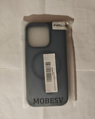 Cover magnetica iPhone 16 Pro - Blu