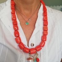 Collana in corallo