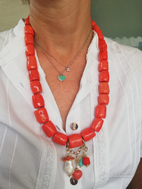 Collana in corallo