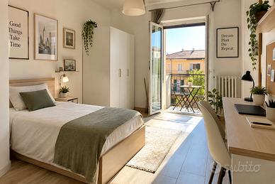 Stanza singola-Firenze Novoli-con terrazzo
