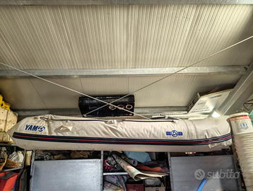 Gommone yam 380 motore yamaha 15cv 4t